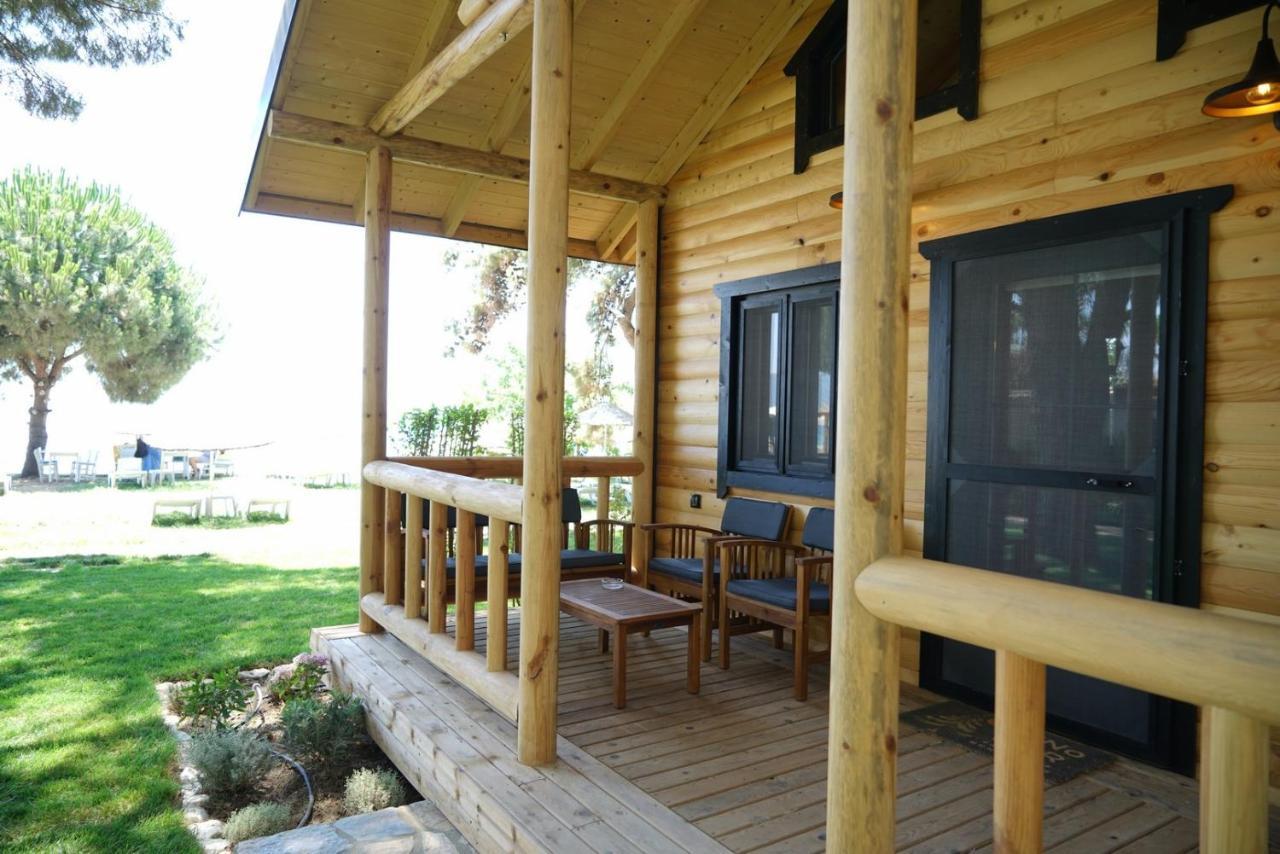 Pino Mar Luxury Bungalows Erdek Exteriör bild